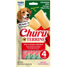 Inaba Churu Terrine Medium Dog kuře a hovězí 4x30g