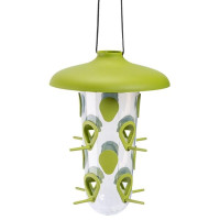 Krmítko venkovní plast Robin zelený Plastia 16x22cm