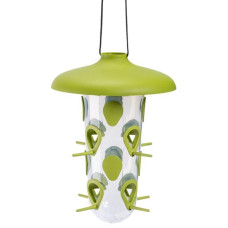 Krmítko venkovní plast Robin zelený Plastia 16x22cm