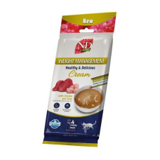 N&D QUINOA Cat Cream pamlsek Weight Management Chicken & Tuna Adult 60 g