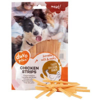 Duvo+ dog Meat! Chicken strips 80 g
