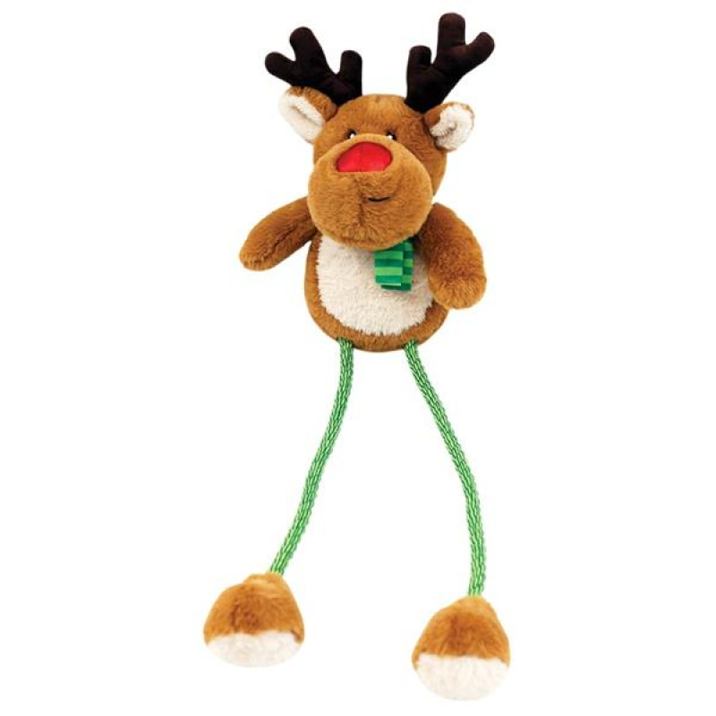 Hračka plyš vánoč. Ronny Long sob 78cm HP