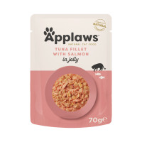 Applaws kapsička Cat Jelly Tuňák s lososem 70g