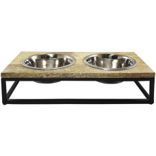 Miska bar pro psy Elegant 2x0,8l Nobby