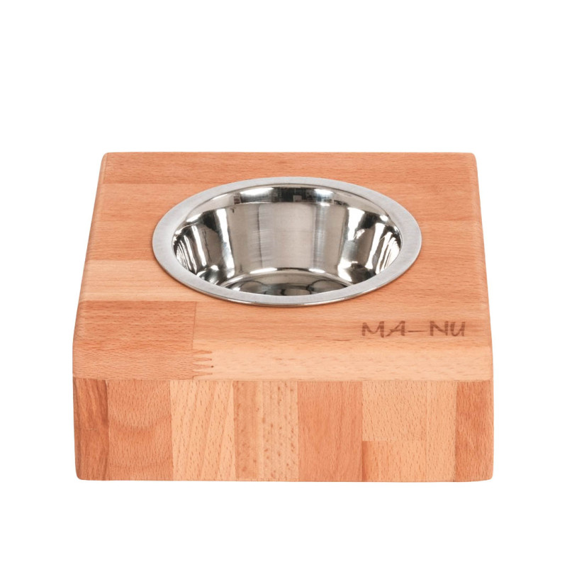 MA-NU Dřevěný stojan s miskou One Full XS