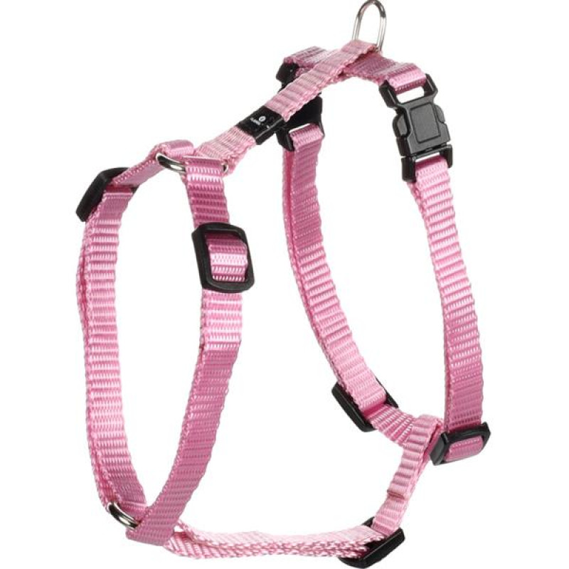 Postroj nylon Ziggi růžový XS 1x25-40cm Flamingo