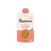 Applaws kapsička Cat Rybí vývar s lososem 85g