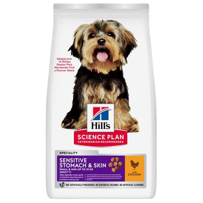 Hill's Science Plan Canine Sensitive Stomach & Skin Adult Small & Mini 6 kg