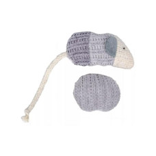 Hračka cat Quapas! textil myši s míčkem A.K.