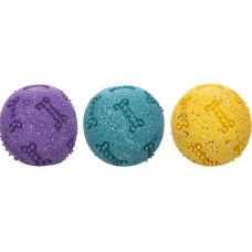 Hračka latex Freckles míček 9,5cm mix barev Flamingo