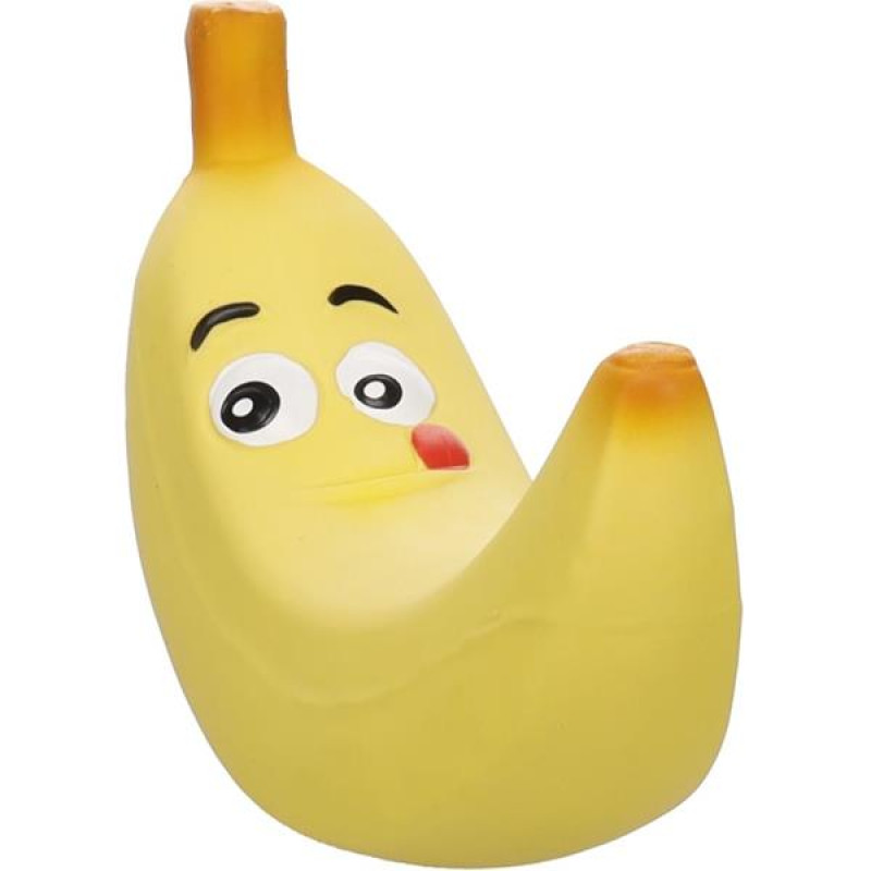 Hračka latex Fruco banán Flamingo