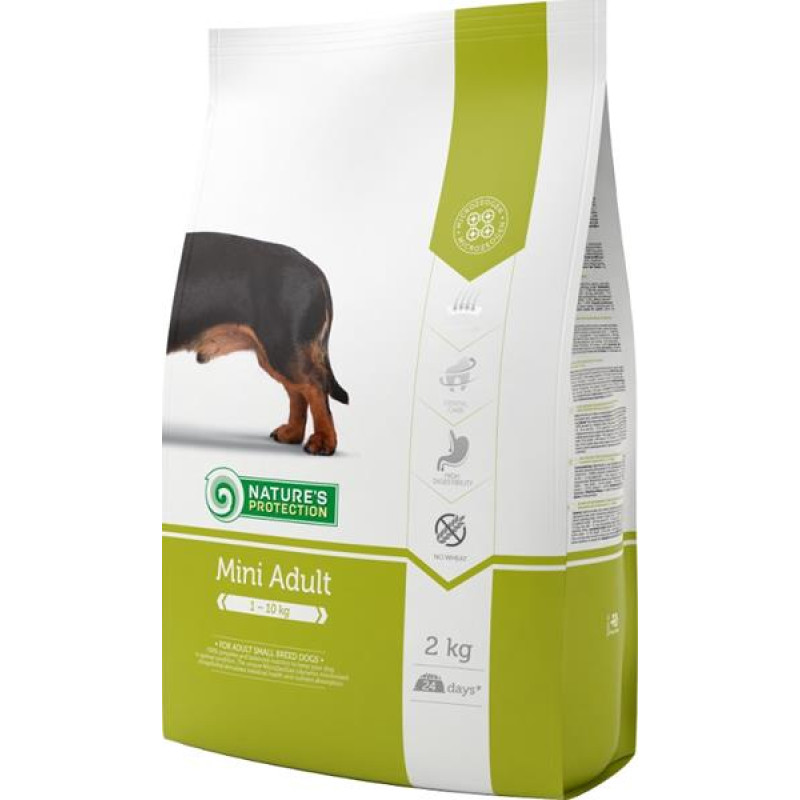 Nature's Protection Dog Dry Adult Mini 2 kg