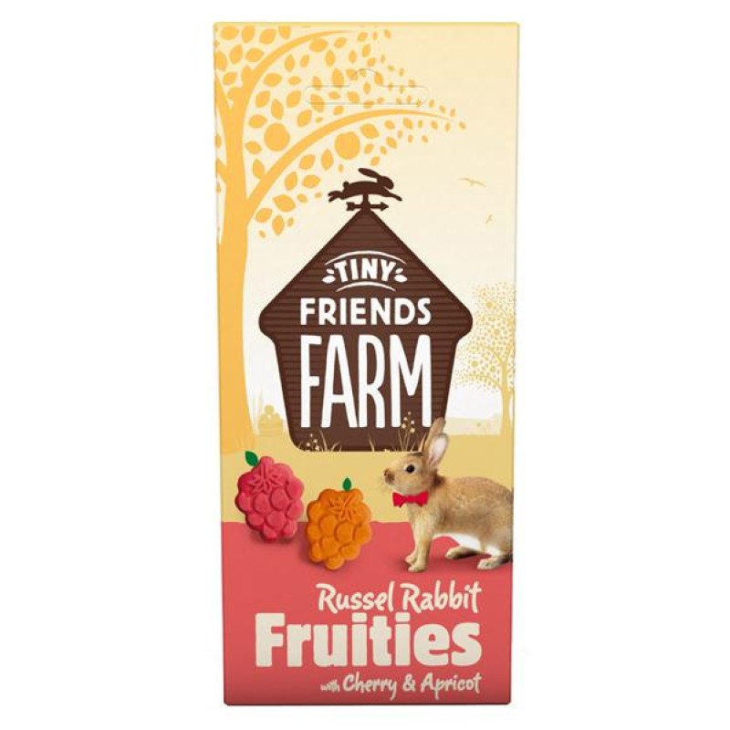 Supreme Tiny FARM Snack Rabbit Fruitees - králík 120 g