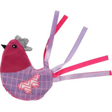 Hračka cat textil Prali kuřátko fialové Flamingo