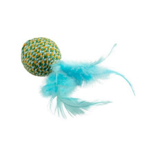 Hračka cat Jolly míček s peřím Duvo+