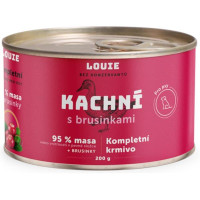 Louie konz.pro psy kachní s brusinkami a vit. 200g