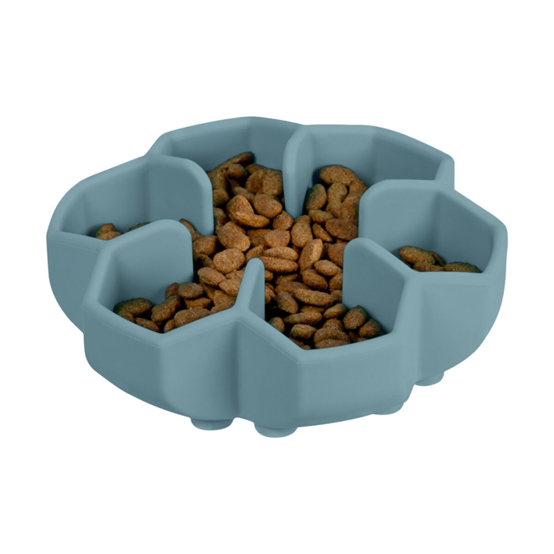 WAUDOG miska silikonová zpomalovací 750ml šedá 