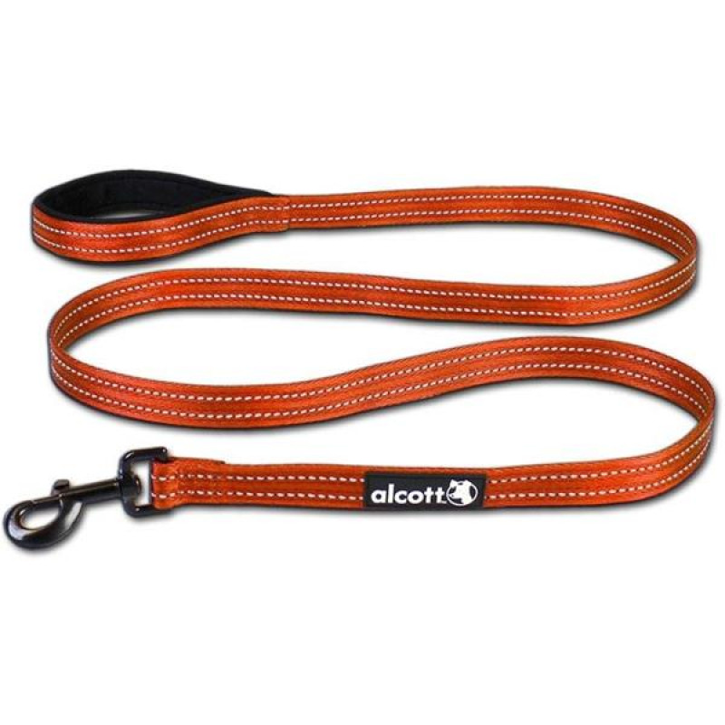 Vodítko nylon Visibility oranžové 3,5x180 Alcott