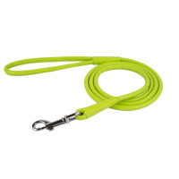 Collar Vodítko kožené Glamour Round - zelené (122cm/13mm)