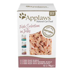 Applaws kapsička Cat Jelly Multipack Ryby 12x70g