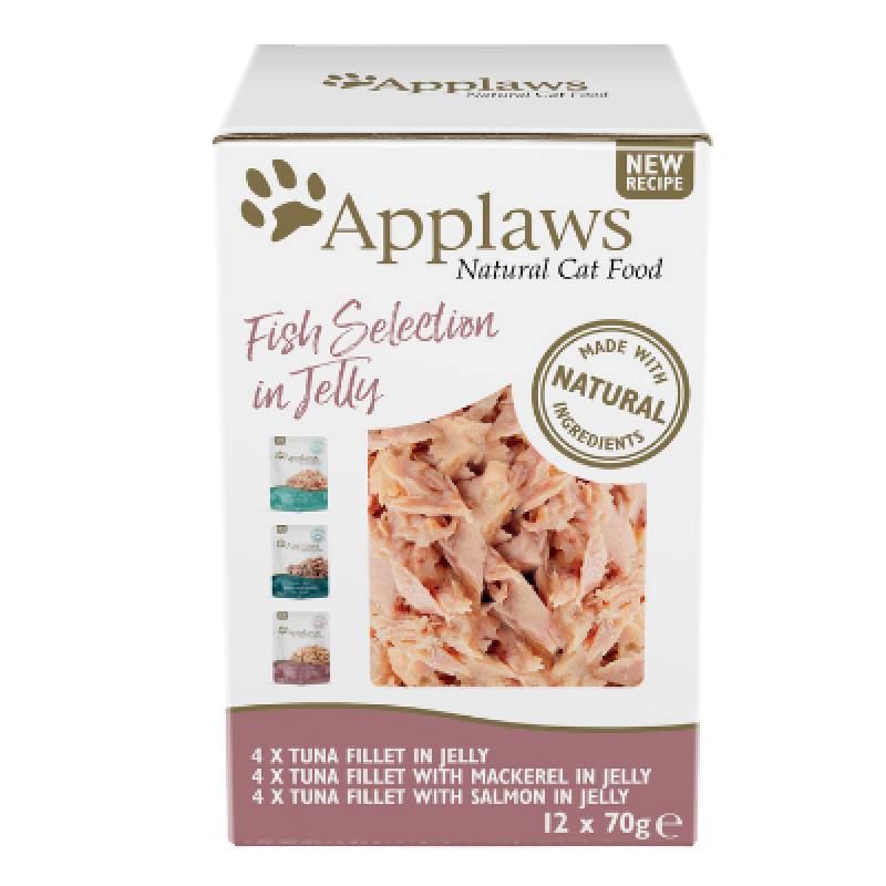 Applaws kapsička Cat Jelly Multipack Ryby 12x70g