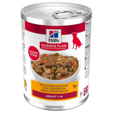 Hill's Science Plan Canine Adult Chicken & Vegetables konzerva 363 g