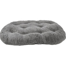 Polštář ovál flanel Ruby světle šedá 80 cm