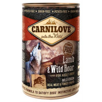 Carnilove WM konz. Lamb & Wild Boar Grain Free 400 g