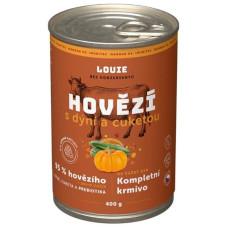 Louie konz. pro psy hovězí s dýní a cuketou 400g 
