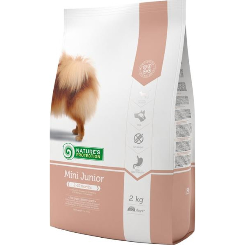 Nature's Protection Dog Dry Junior Mini 2 kg