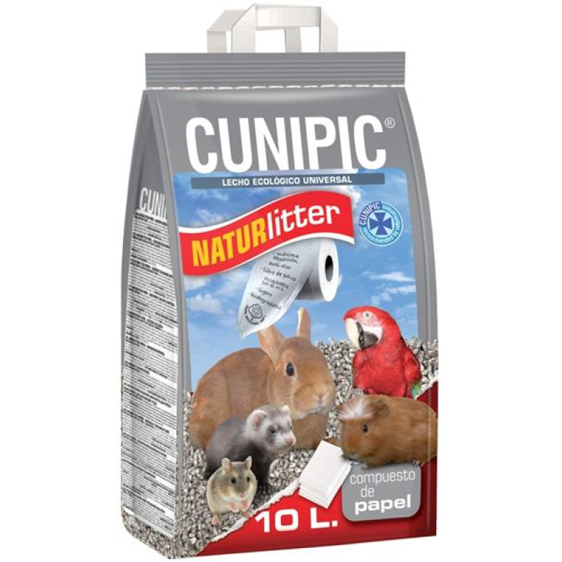 Podestýlka hlod. Naturlitter paper Cunipic 10l / 3kg