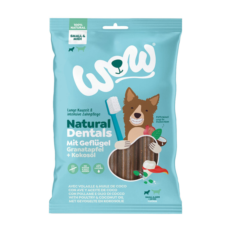 WOW Dog Dentální tyčinky  Small a Midi 180g