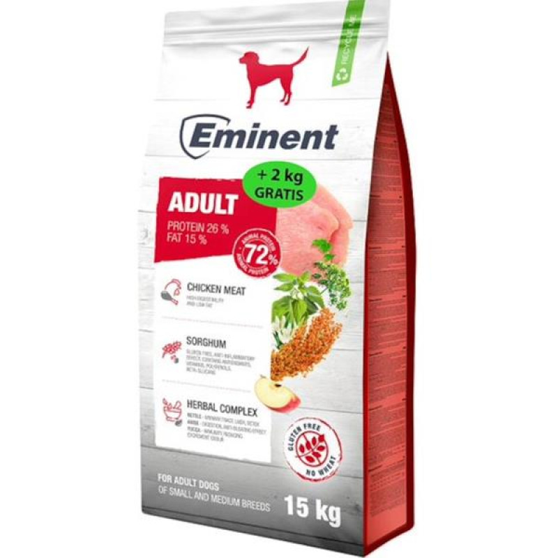 Eminent Adult 15kg + 2kg zdarma