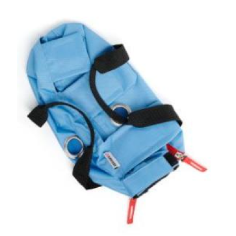 Taška fixační pro malá zvířata, červená, vel. S BUSTER