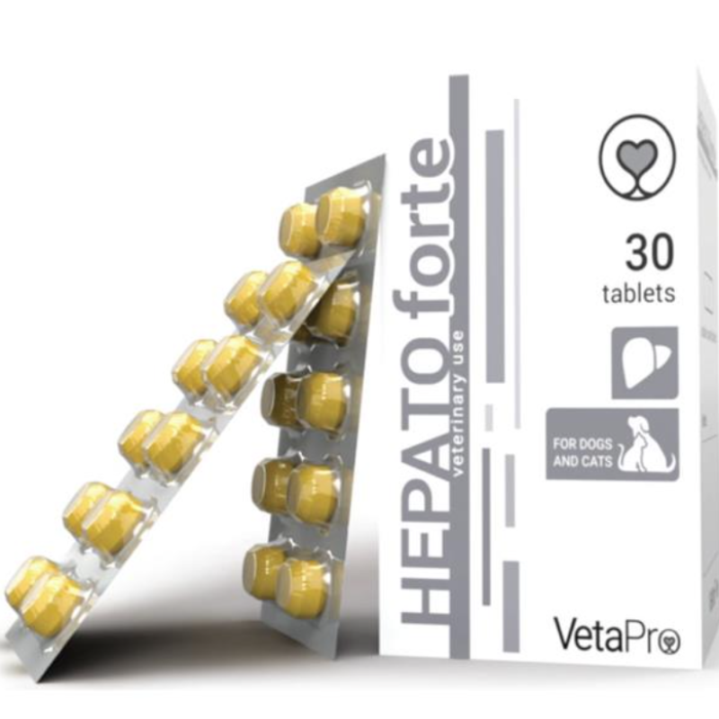 VetaPro Hepatoforte 30 tbl.