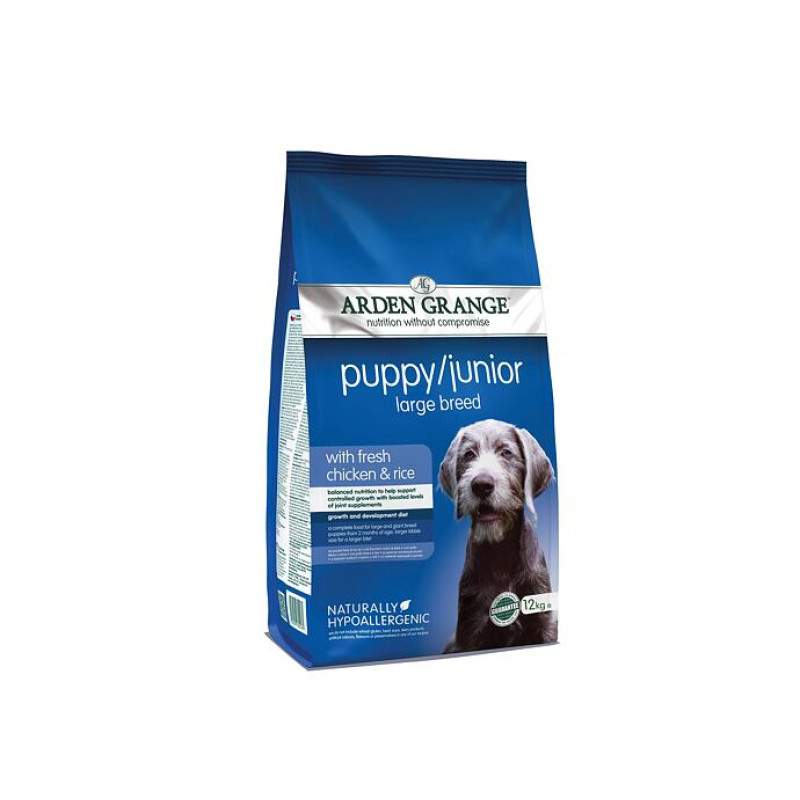 Arden Grange Puppy/Junior Large Breed Chicken & Rice 12 kg