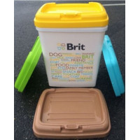 Barel Brit na granule (modré víko)