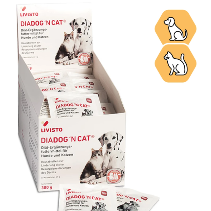 Dia dog & cat 60ks žvýkacích tablet 