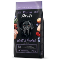 Fitmin For Life Light & Senior kompletní krmivo pro psy 12kg