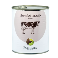 BOHEMIA MASO Hovězí ve vlastní šťávě 800g