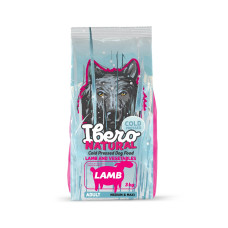 Ibero Natural Cold Pressed Adult Dog Medium & Large lamb 12 kg