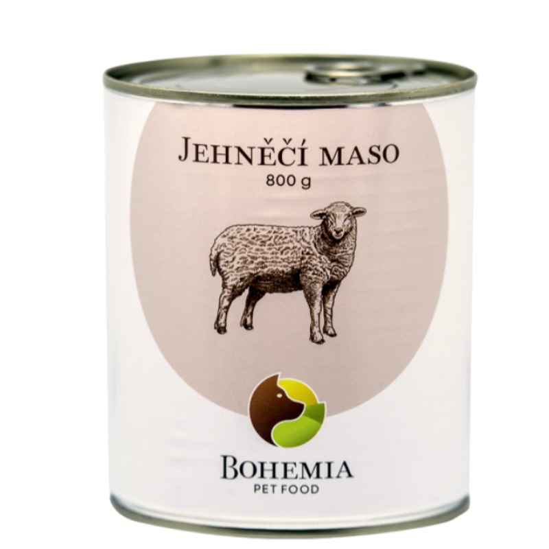 BOHEMIA MASO Jehněčí ve vlastní šťávě 800g