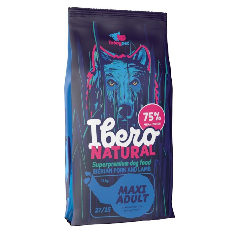 Ibero Natural dog maxi adult 2 x 12 kg