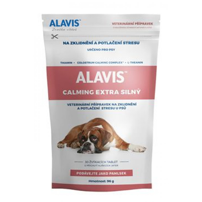 Alavis Calming Extra silný pro psy 96g 30tbl