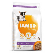 Iams Dog Puppy Small&Medium Chicken 3kg