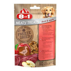 Pochoutka 8in1 Meaty Treats FD Duck/Apple 50g