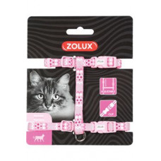 Postroj kočka ETHNIC nylon růžový Zolux