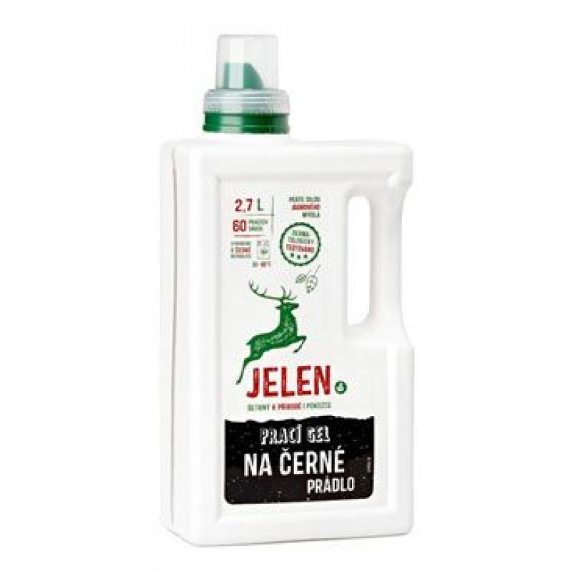 Prací prostředek Jelen Black gel 2,7l 60dávek