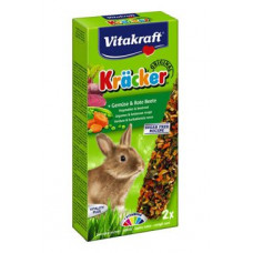 Vitakraft Rodent Rabbit poch.Kräcker zel,červ.řepa 2ks