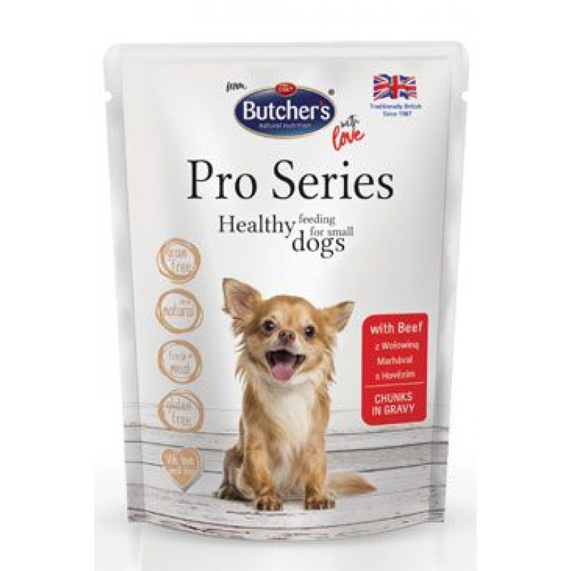 Butcher's Dog Pro Series hovězí kapsa 100g